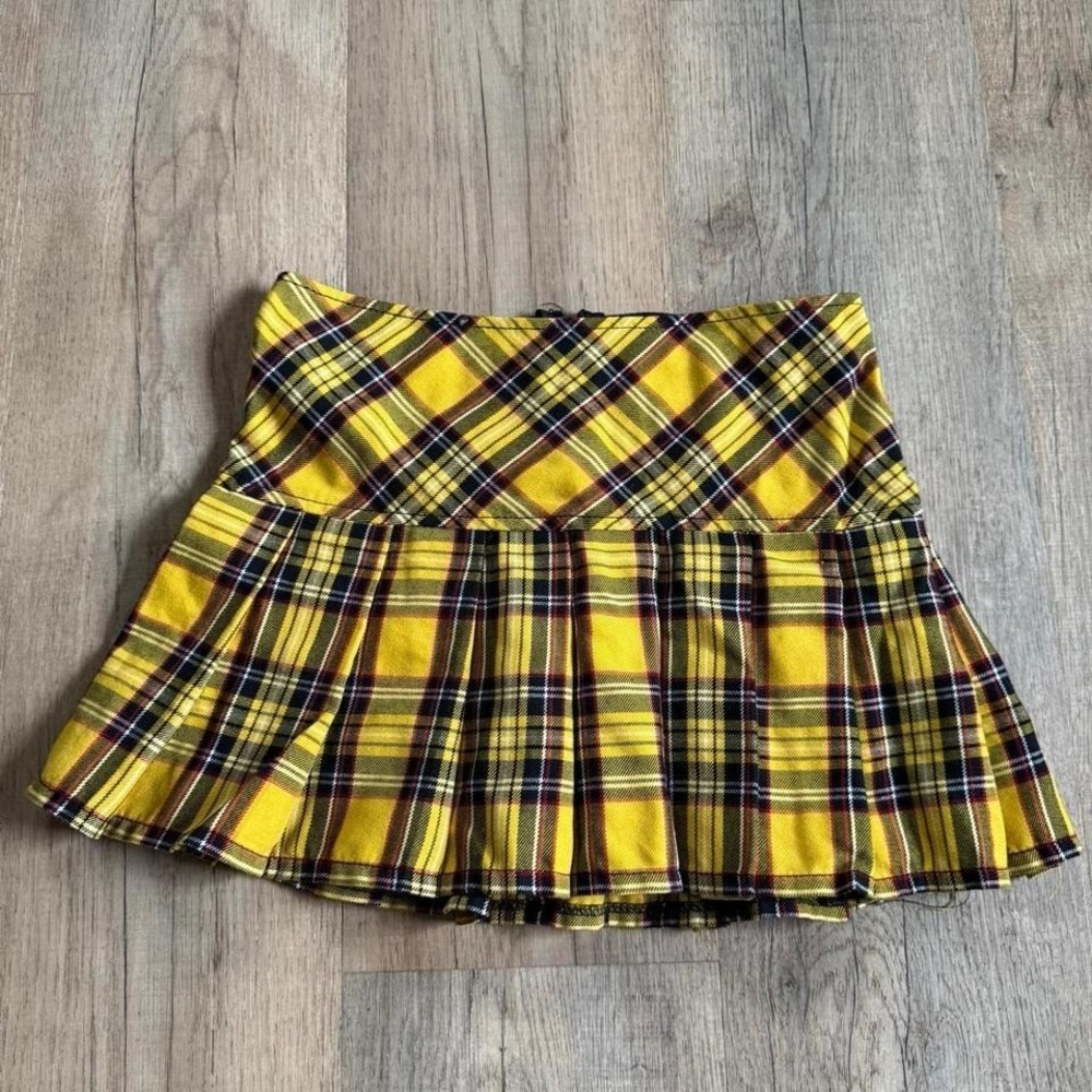 Vintage Tripp Plaid Mini Skirt XS